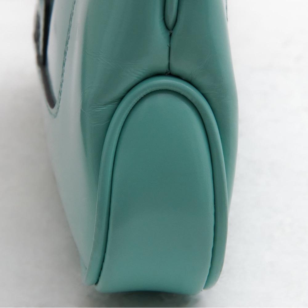 Gucci Mini Jackie Patent Calfskin Bag beautiful Tiffany color 😍🚫SOLD SOLD SOLD 🚫 - Picture 7 of 13